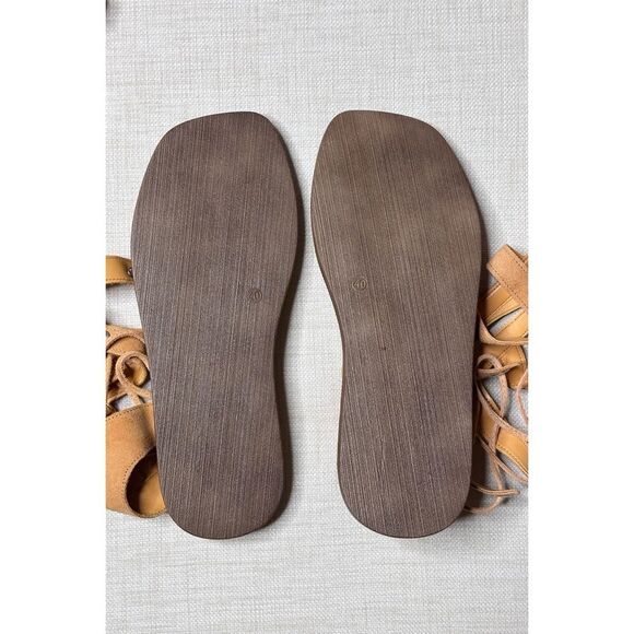 Free People FP Collection Sun Chaser Leather Gladiator Sandals - Picture 8 of 8